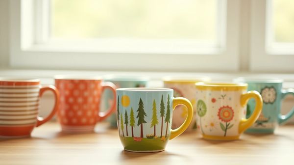 Assortir sa vaisselle sans se ruiner grâce aux mugs à motifs