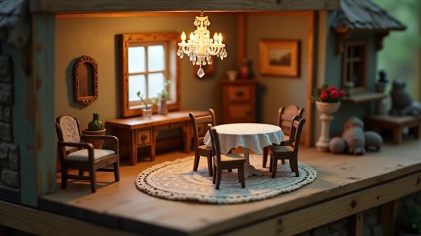 Créer des décors miniatures captivants avec un kit décoration