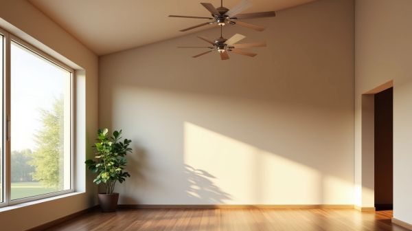 Pourquoi les ventilateurs de plafond reviennent dans les maisons bien isolées
