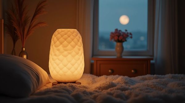 Transformez l'ambiance de la chambre avec une veilleuse design