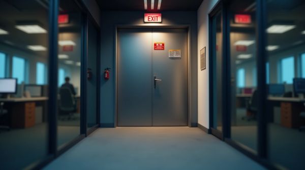 Une porte coupe-feu pour une sécurité incendie maximale