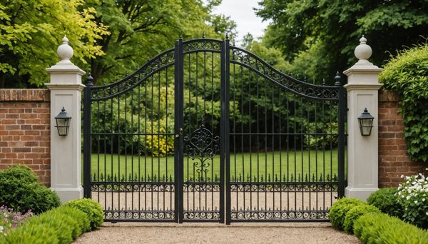 Les meilleurs portails de jardin pour allier sécurité et style
